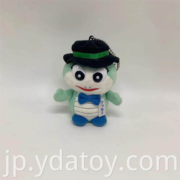 Cute plush turtle keychain toys